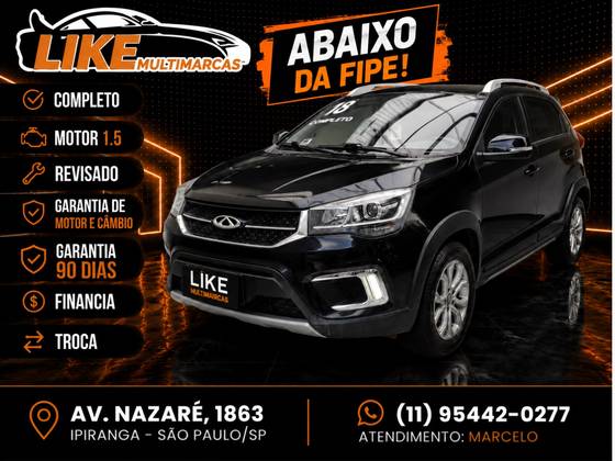 CAOA CHERY TIGGO 2 1.5 MPFI 16V FLEX LOOK 4P MANUAL CAOA CHERY TIGGO 2 1.5 MPFI 16V FLEX LOOK 4P MANUAL